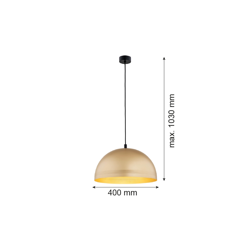 Argon 8245 - Chandelier on a string BONITA 1xE27/15W/230V gold