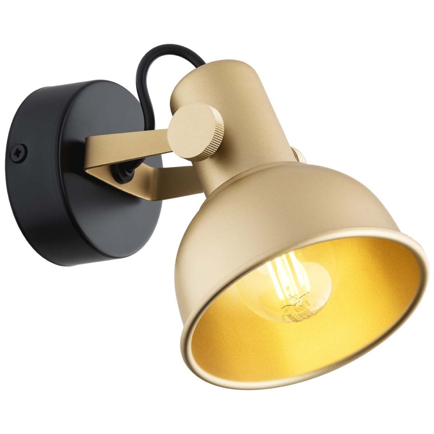 Argon 8248 - Spotlight LENORA 1xE14/7W/230V gold/black