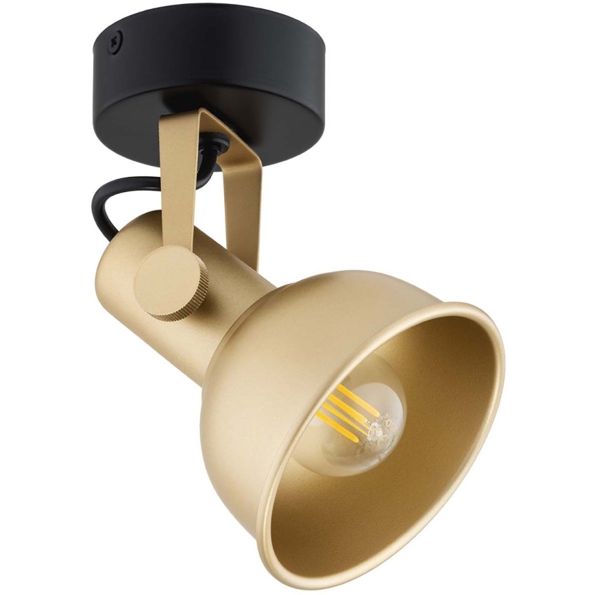 Argon 8248 - Spotlight LENORA 1xE14/7W/230V gold/black