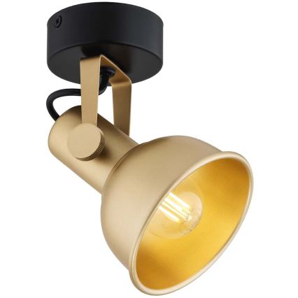 Argon 8248 - Spotlight LENORA 1xE14/7W/230V gold/black