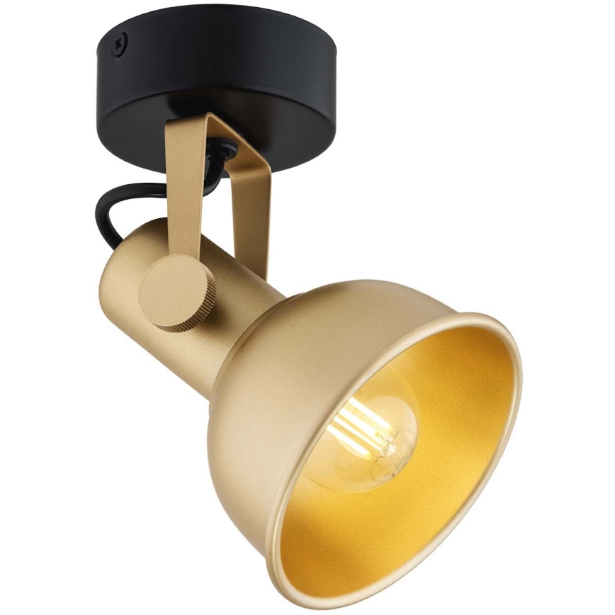 Argon 8248 - Spotlight LENORA 1xE14/7W/230V gold/black