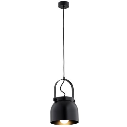 Argon 8281 - Chandelier on a string LOGAN 1xE27/15W/230V d. 20 cm black
