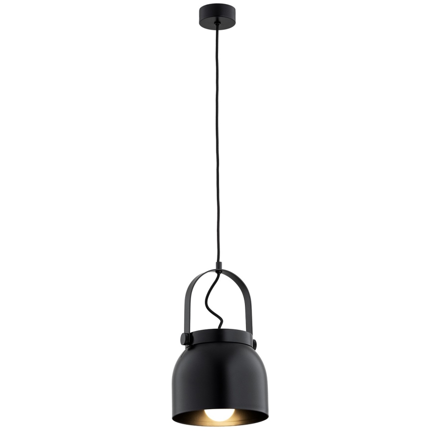 Argon 8281 - Chandelier on a string LOGAN 1xE27/15W/230V d. 20 cm black