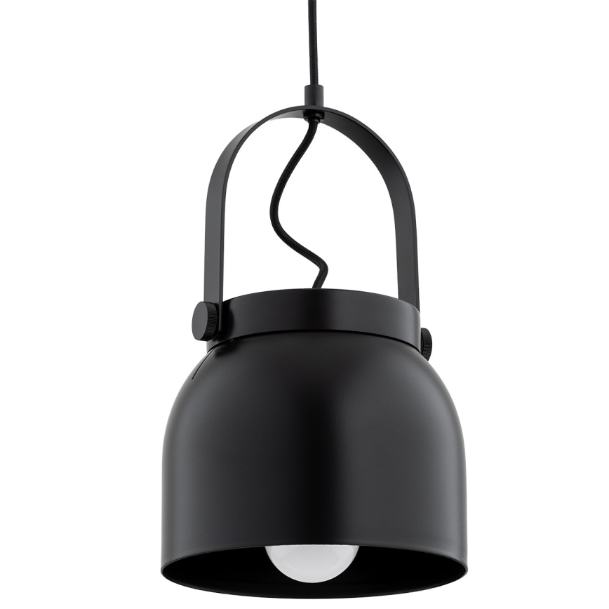 Argon 8281 - Chandelier on a string LOGAN 1xE27/15W/230V d. 20 cm black
