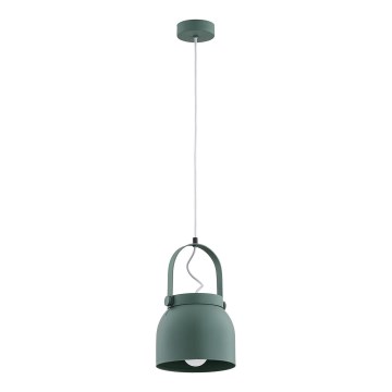 Argon 8283 - Chandelier on a string LOGAN 1xE27/15W/230V d. 20 cm green