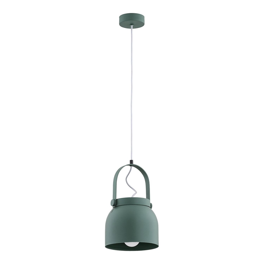 Argon 8283 - Chandelier on a string LOGAN 1xE27/15W/230V d. 20 cm green
