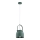 Argon 8283 - Chandelier on a string LOGAN 1xE27/15W/230V d. 20 cm green