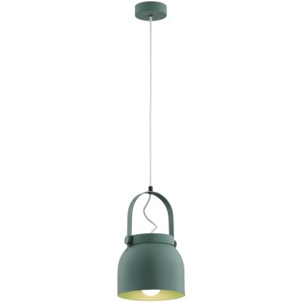 Argon 8283 - Chandelier on a string LOGAN 1xE27/15W/230V d. 20 cm green