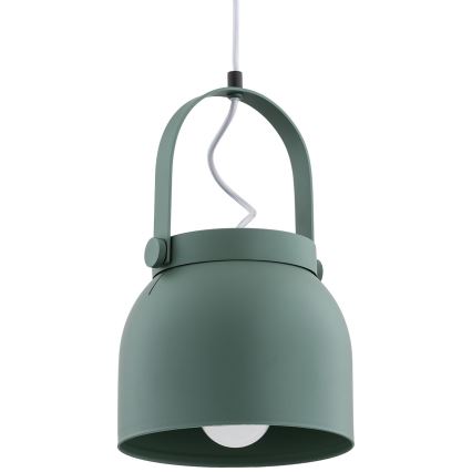 Argon 8283 - Chandelier on a string LOGAN 1xE27/15W/230V d. 20 cm green