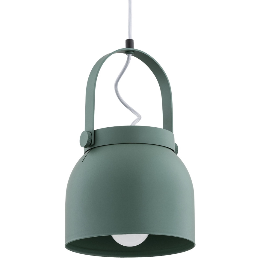 Argon 8283 - Chandelier on a string LOGAN 1xE27/15W/230V d. 20 cm green
