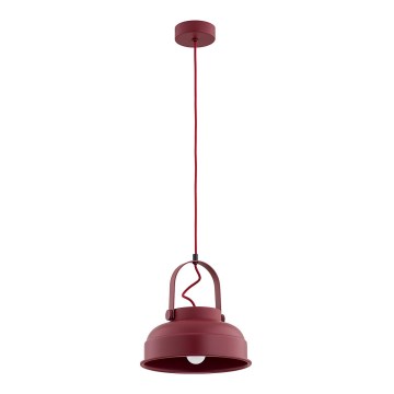 Argon 8286 - Chandelier on a string DAKOTA 1xE27/15W/230V red