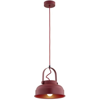 Argon 8286 - Chandelier on a string DAKOTA 1xE27/15W/230V red