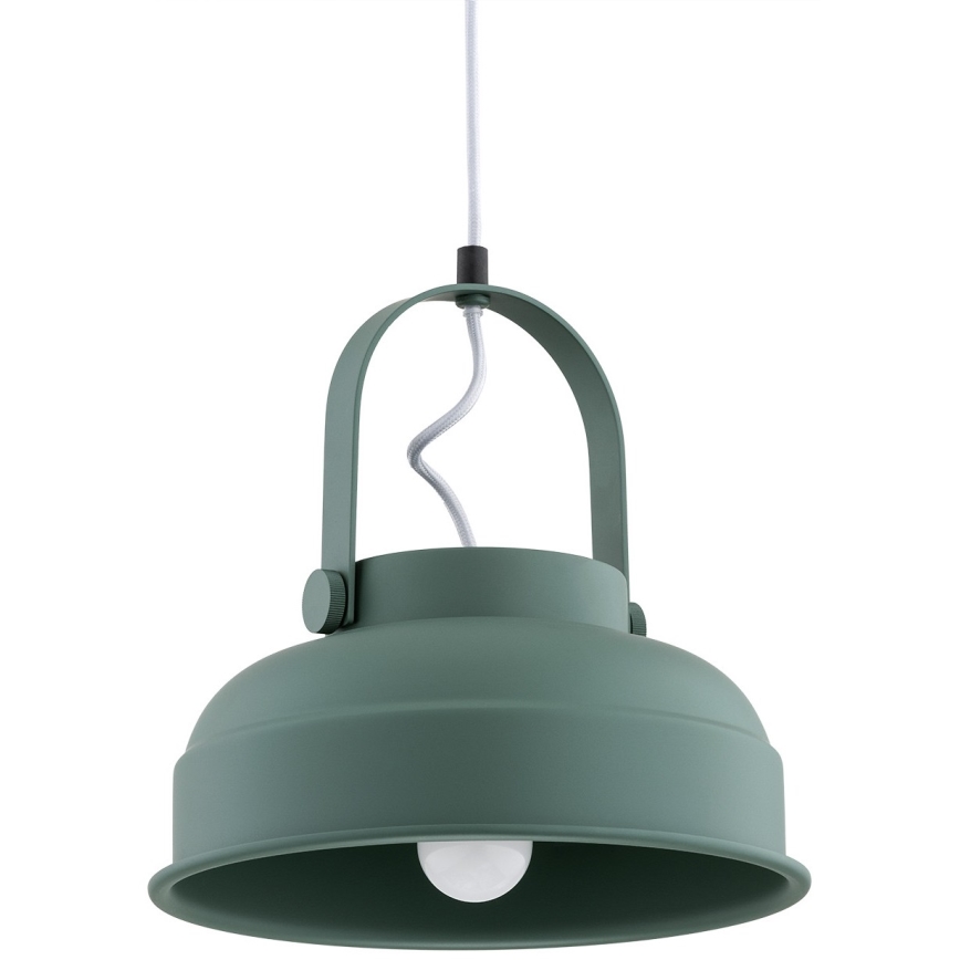 Argon 8287 - Chandelier on a string DAKOTA 1xE27/15W/230V green