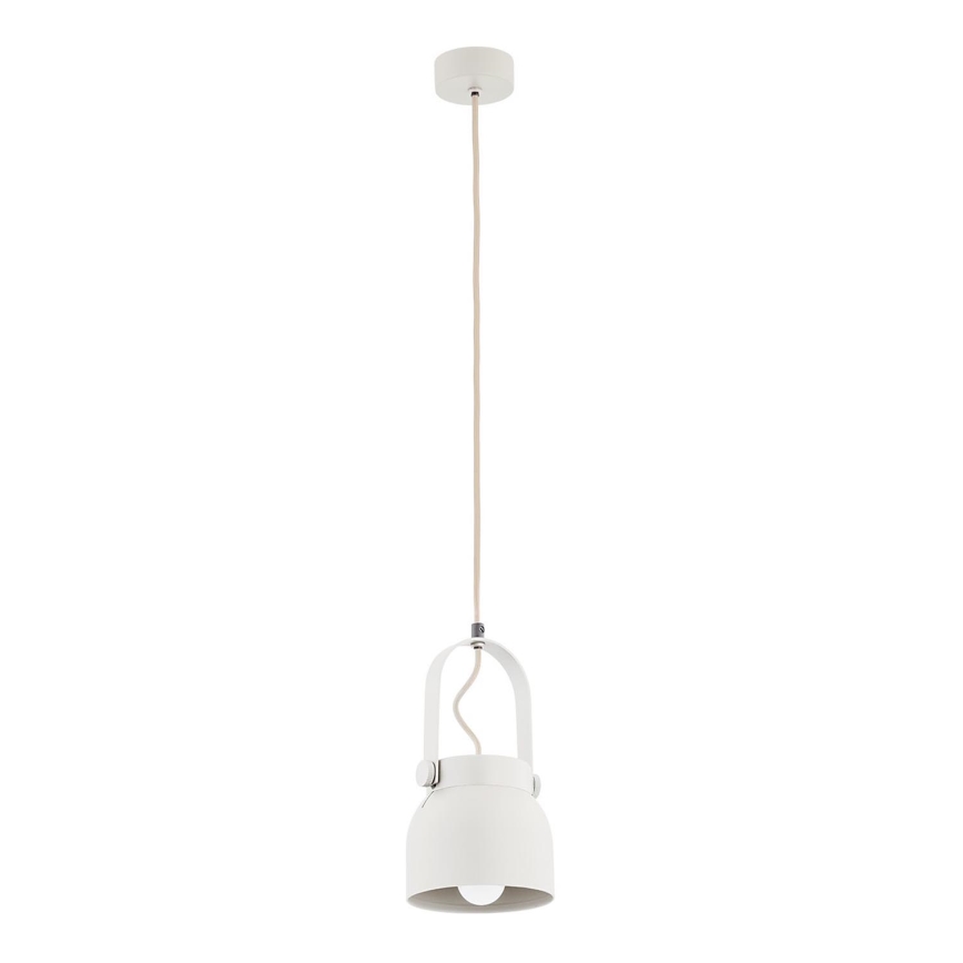 Argon 8290 - Chandelier on a string LOGAN 1xE27/15W/230V d. 14 cm white