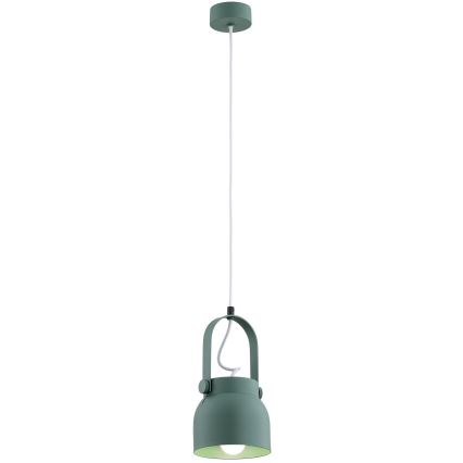 Argon 8293 - Chandelier on a string LOGAN 1xE27/15W/230V d. 14 cm green