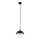 Argon 8295 - Chandelier on a string CAPPELLO 1xE27/15W/230V black