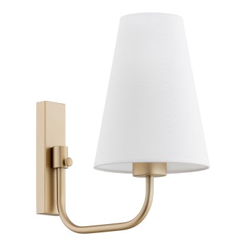 Argon 8312 - Wall lamp SAFIANO 1xE27/15W/230V gold