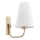Argon 8312 - Wall lamp SAFIANO 1xE27/15W/230V gold