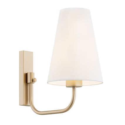 Argon 8312 - Wall lamp SAFIANO 1xE27/15W/230V gold