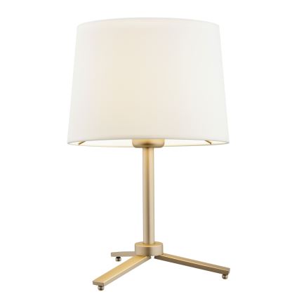 Argon 8318 - Table lamp CAVALINO 1xE27/15W/230V 39 cm creamy/gold