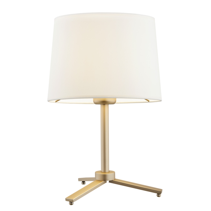 Argon 8318 - Table lamp CAVALINO 1xE27/15W/230V 39 cm creamy/gold