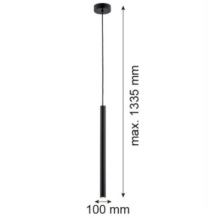 Argon 8329 - LED Chandelier on a string RIO LED/4,2W/230V 3000K black