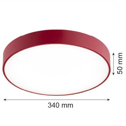 Argon 8334 - LED Ceiling light TIAMO LED/22W/230V 4000K red