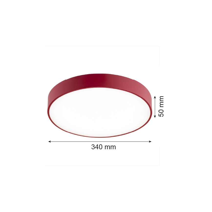 Argon 8334 - LED Ceiling light TIAMO LED/22W/230V 4000K red