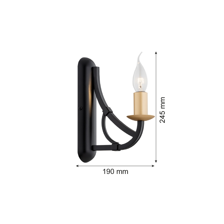 Argon 8355 - Wall light LORENZO 1xE14/7W/230V