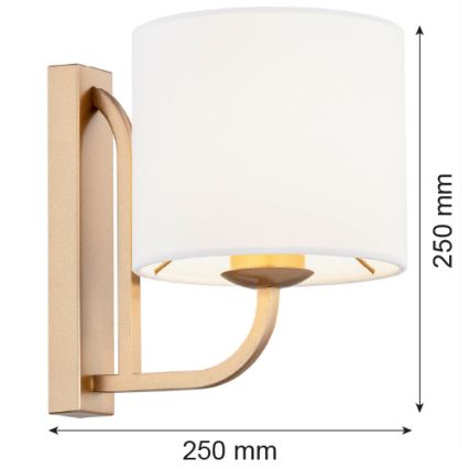 Argon 8356 - Wall lamp MARANELLO 1xE27/15W/230V