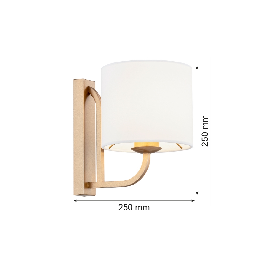 Argon 8356 - Wall lamp MARANELLO 1xE27/15W/230V