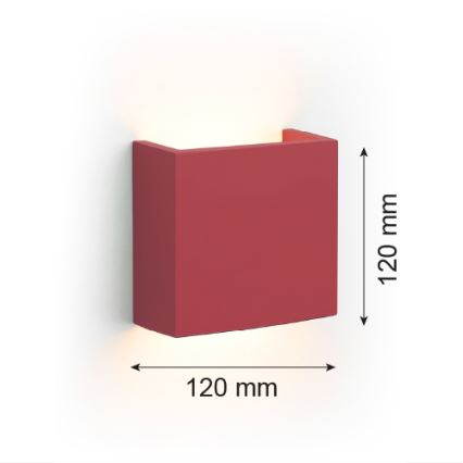 Argon 8361 - LED Wall light GENT LED/3,6W/230V 3000K red