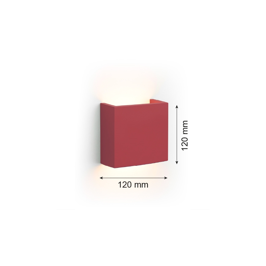 Argon 8361 - LED Wall light GENT LED/3,6W/230V 3000K red