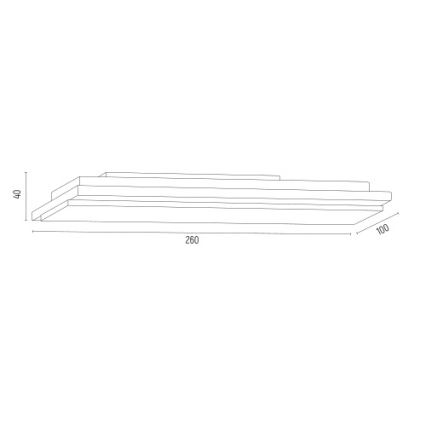 Argon 8363 - LED Wall light VELO LED/7,2W/230V 3000K gold/clear