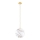 Argon 8447 - Chandelier on a string ALMIROS 1xE27/15W/230V d. 25 cm alabaster gold