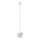 Argon 8451 - Chandelier on a string ALMIROS 1xE14/7W/230V d. 12 cm alabaster white/gold