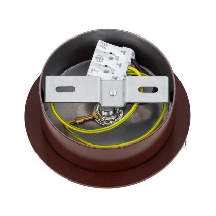 Argon 8455 - Wall light FABIO 1xE14/7W/230V alabaster brown