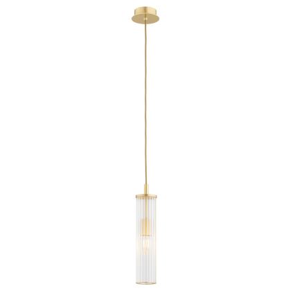 Argon 8489 - Chandelier on a string HAMPTON 1xE14/7W/230V gold