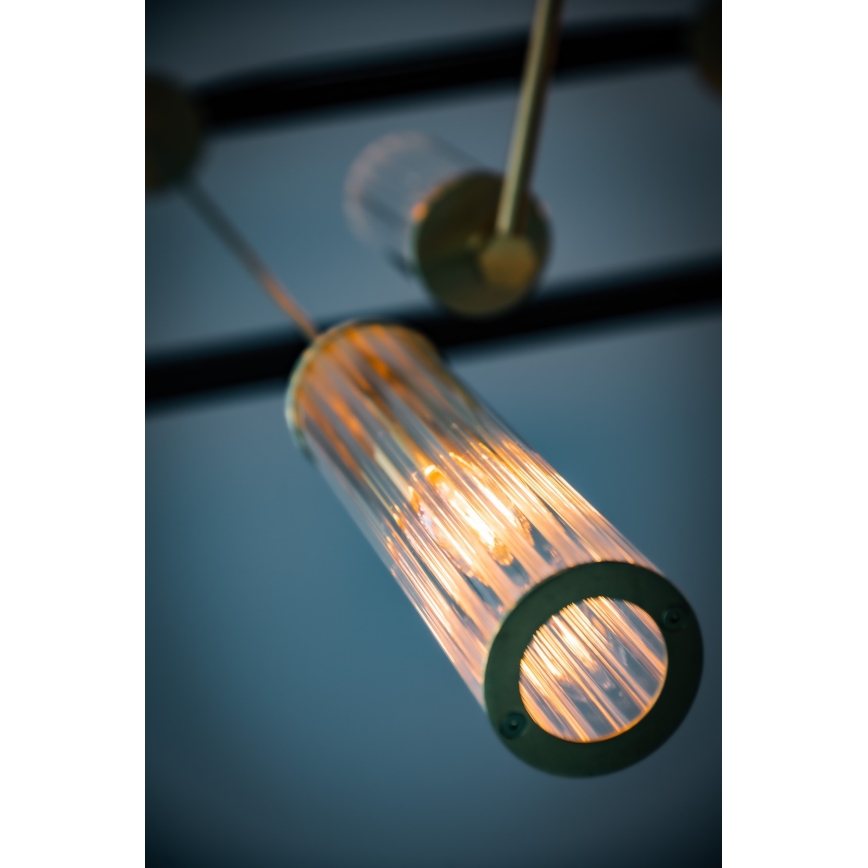 Argon 8489 - Chandelier on a string HAMPTON 1xE14/7W/230V gold