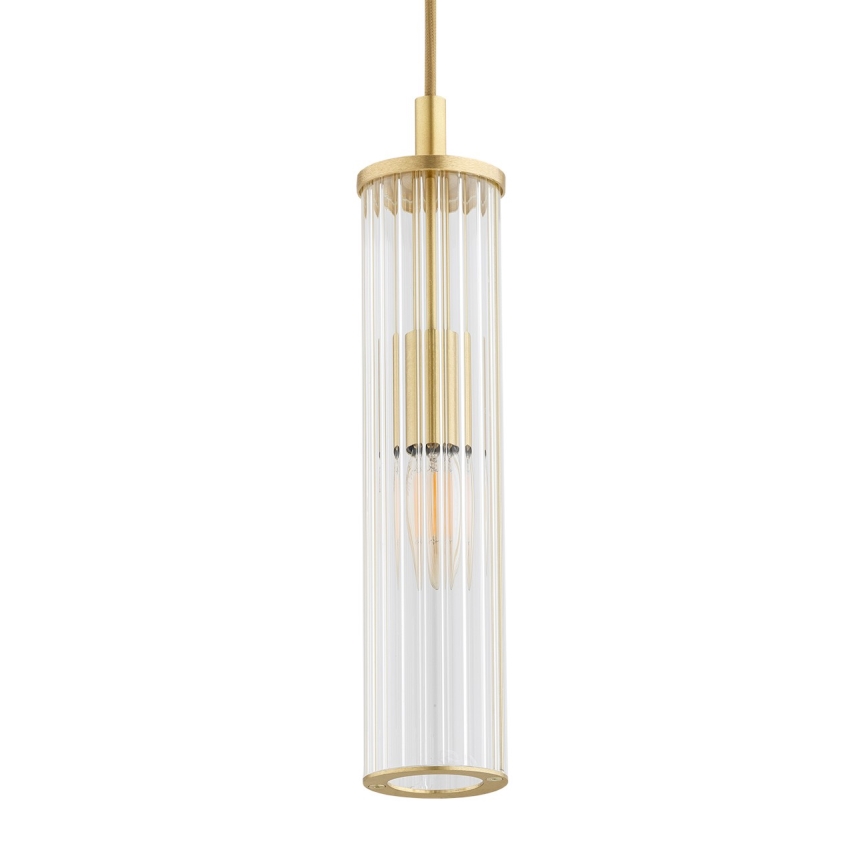 Argon 8489 - Chandelier on a string HAMPTON 1xE14/7W/230V gold