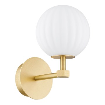 Argon 8502 - Wall lamp PALOMA 1xE14/7W/230V gold/white