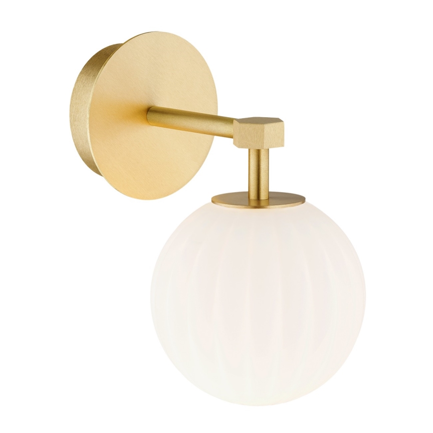 Argon 8502 - Wall lamp PALOMA 1xE14/7W/230V gold/white