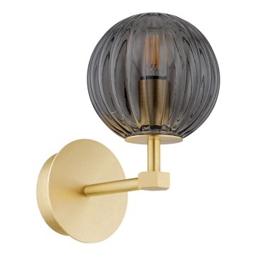 Argon 8508 - Wall lamp PALOMA 1xE14/7W/230V gold/black