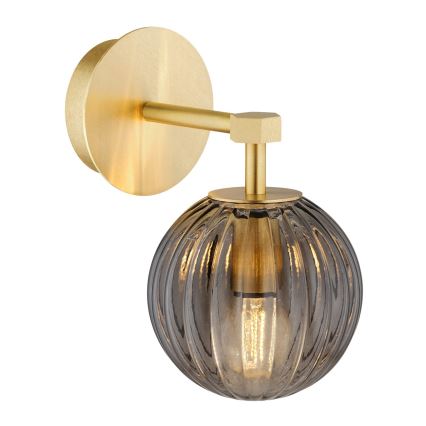 Argon 8508 - Wall lamp PALOMA 1xE14/7W/230V gold/black