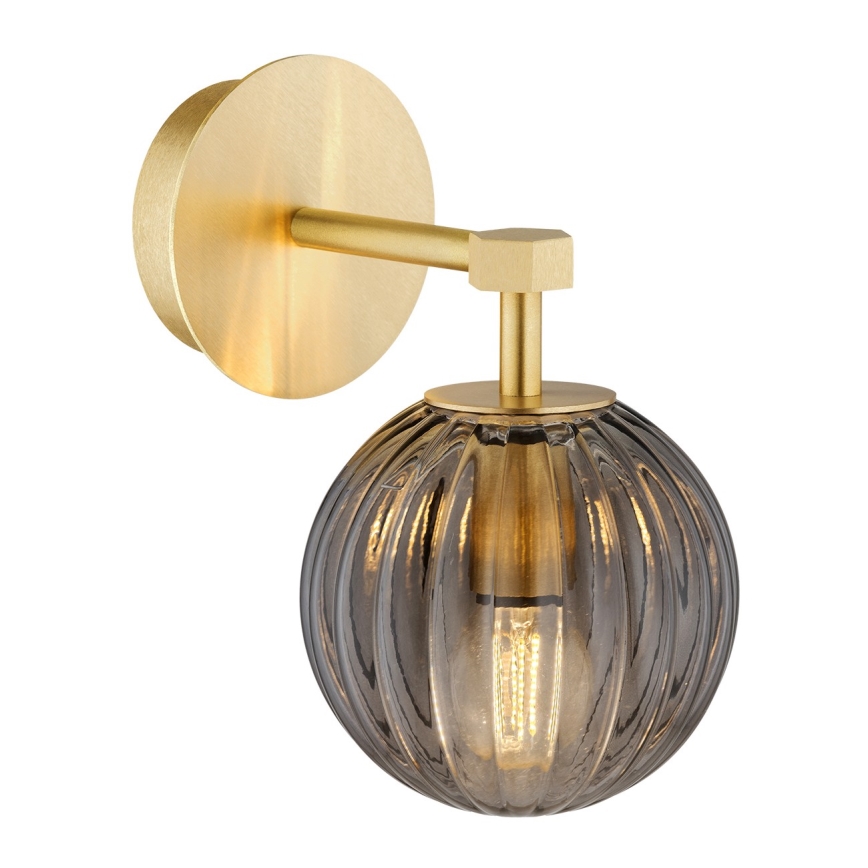 Argon 8508 - Wall lamp PALOMA 1xE14/7W/230V gold/black
