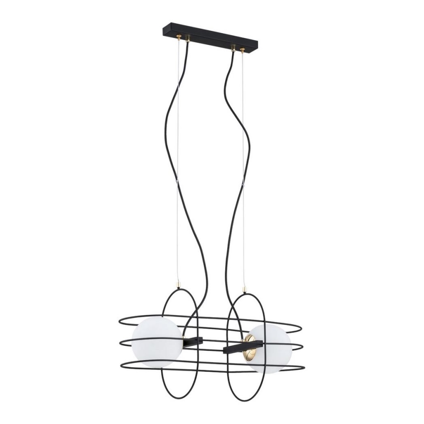 Argon 851 - Chandelier on a string ROSSANO 2xE14/40W/230V