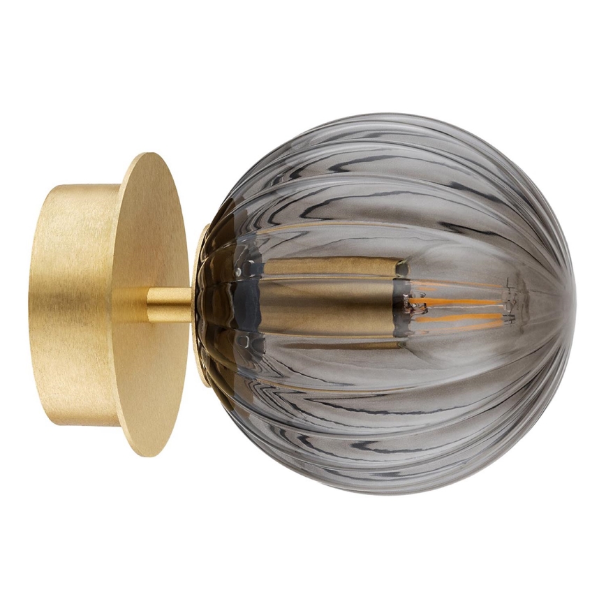 Argon 8510 - Wall light PALOMA 1xE14/7W/230V gold/black