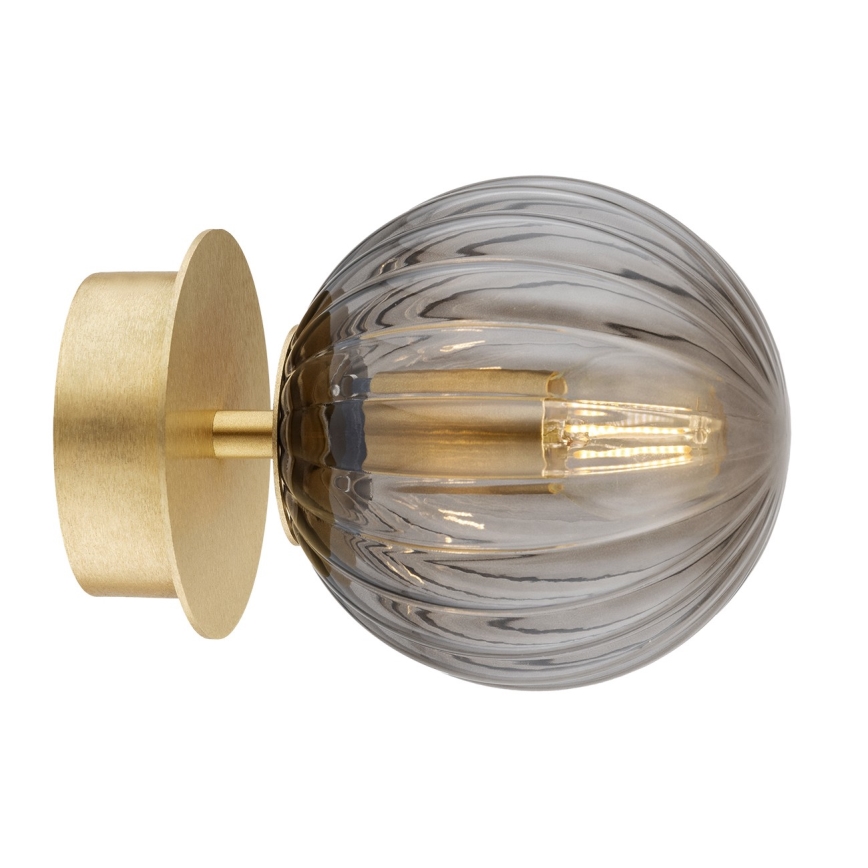 Argon 8510 - Wall light PALOMA 1xE14/7W/230V gold/black