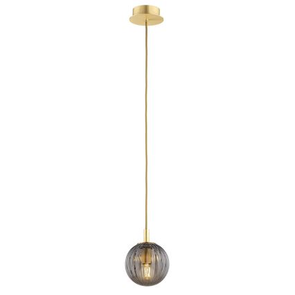 Argon 8512 - Chandelier on a string PALOMA 1xE14/7W/230V d. 12 cm gold/black