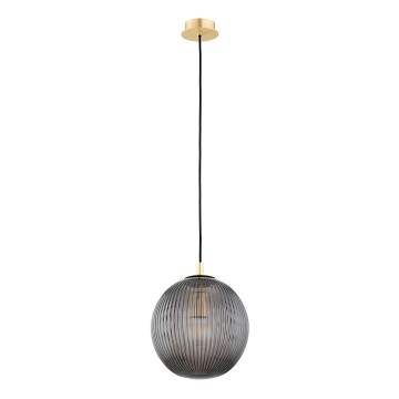 Argon 8513 - Chandelier on a string PALOMA 1xE27/15W/230V d. 25 cm gold/black